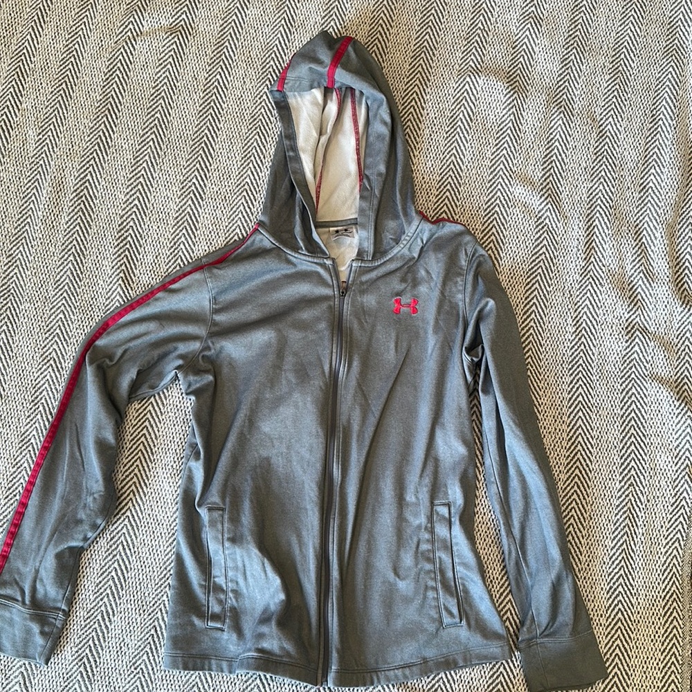 Under armour Long sleeve activewear hooded zip up
